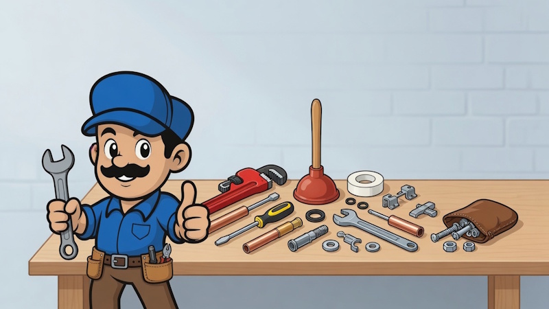 essential plumbing tools spares and parts every uk homeowner needs